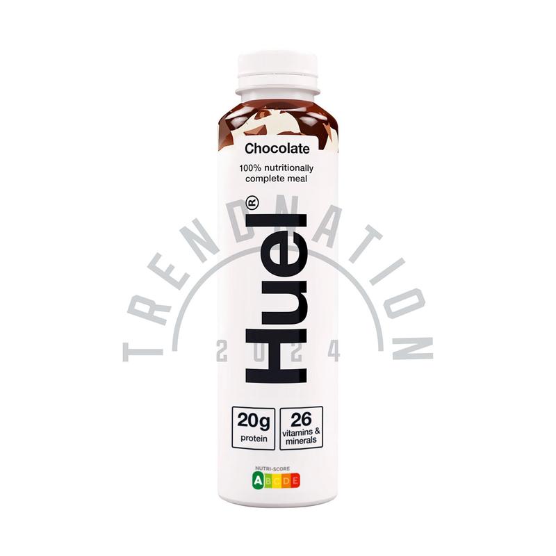 Product Introduction of Huel Ready To Drink Complete Meal Replacement | 8 Pack (8 x 500ml) Bottles | Banana, Berry, Chocolate & Vanilla Flavour | Low Sugar Plant Based Energy Protein Drinks Beverage Milk Vitamins 10