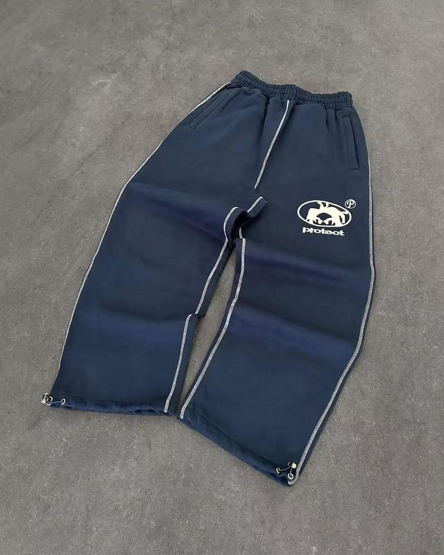 2025 New Fleece Embroidered Sports Pants Trapstar Letter Casual Street Youth Plus Sweatpants Movement 4