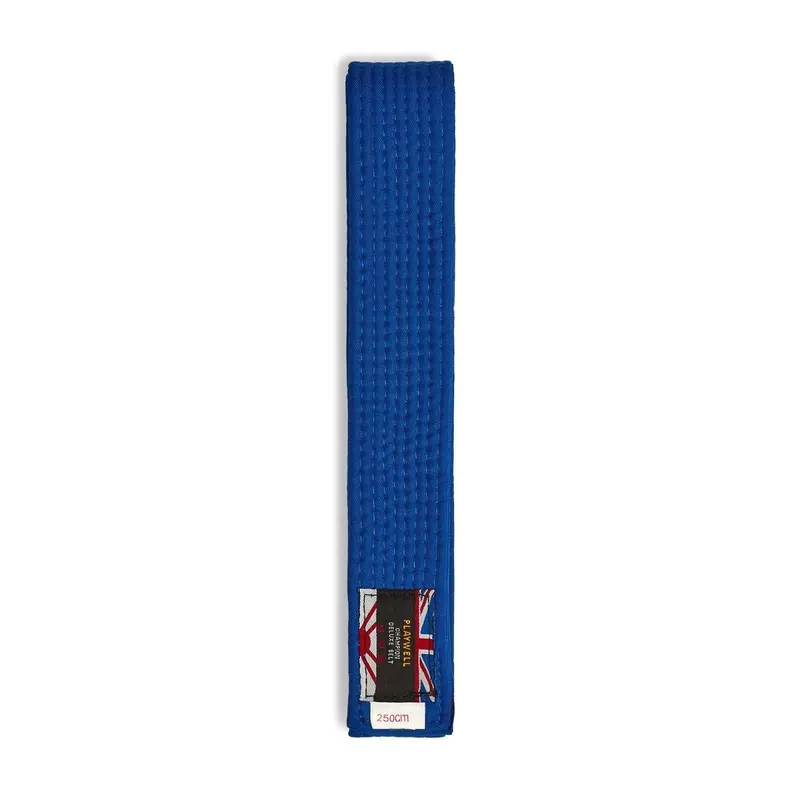 Playwell Plain Coloured Blue Belt Karate Taekwondo Judo Adults Kids Childrens 0