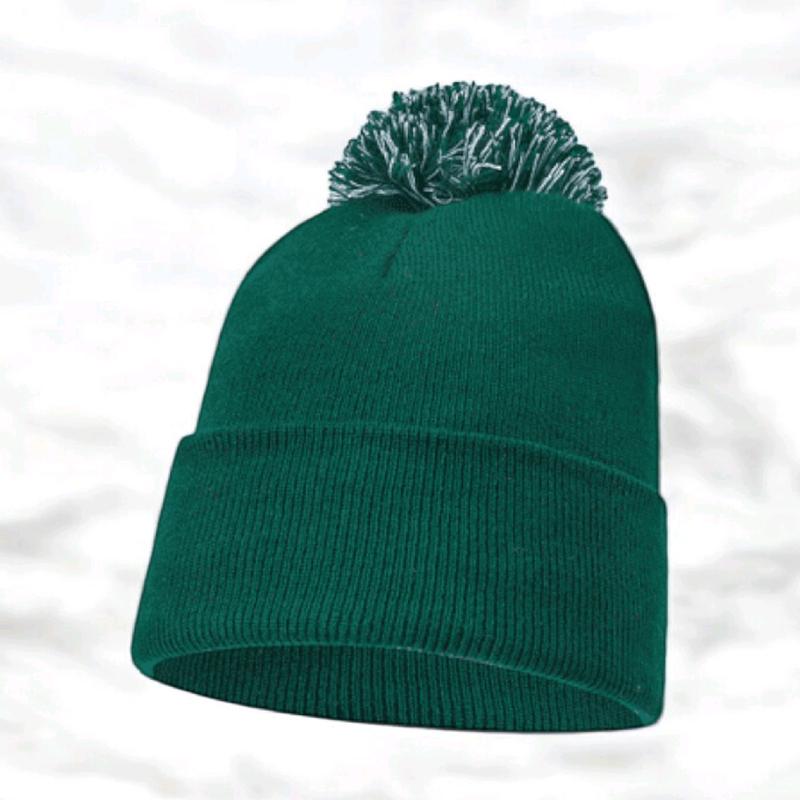Plain  Bobble Beanie Hat Warm Winter  Bobble Hat Unisex, One Size cosy winter Hat 5