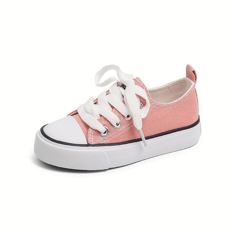 Girls Canvas Sneakers - Ultra-Lightweight & Super Comfortable - Anti-Slip Walking Shoes for Spring & Summer Adventures - Ideal for Outdoor Play 3