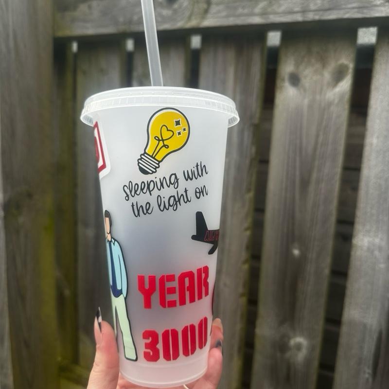 Busted cup with straw 4