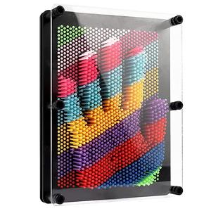 The Magic Toy Shop Rainbow 3D Plastic Pin Art