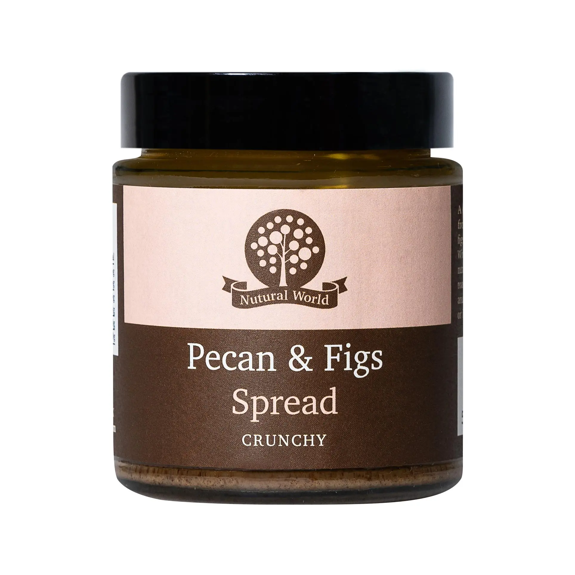 Nutural World - Crunchy Pecan and Figs spread (170g) Award Winning product