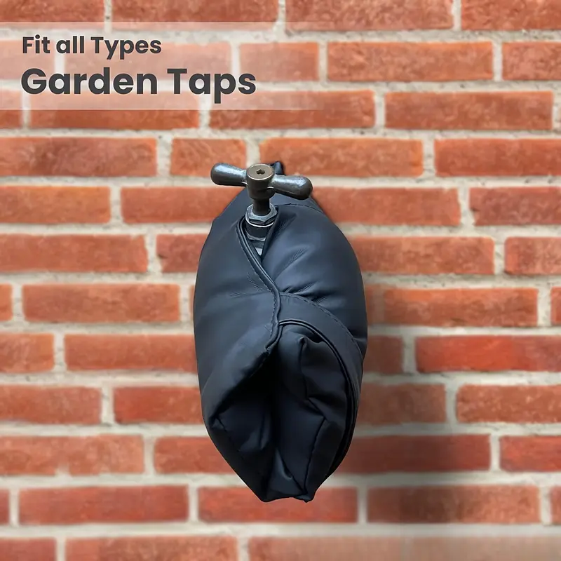 1pc Outdoor Faucet Covers For Winter Freezes Protection, Outside Water Faucet Cover Multifunctional Faucet Protective Cover Waterproof Antifreeze Faucet Cover 8