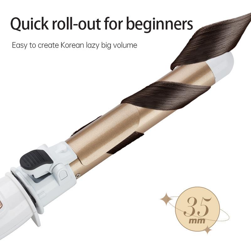 Automatic Rotating Hair Curler Electric Heated Hair Curling Iron Professional Hair Styling Tool for Home and Salon Use Perfect for Beach Waves and Hairdressing Gifts Durable Comfort 2