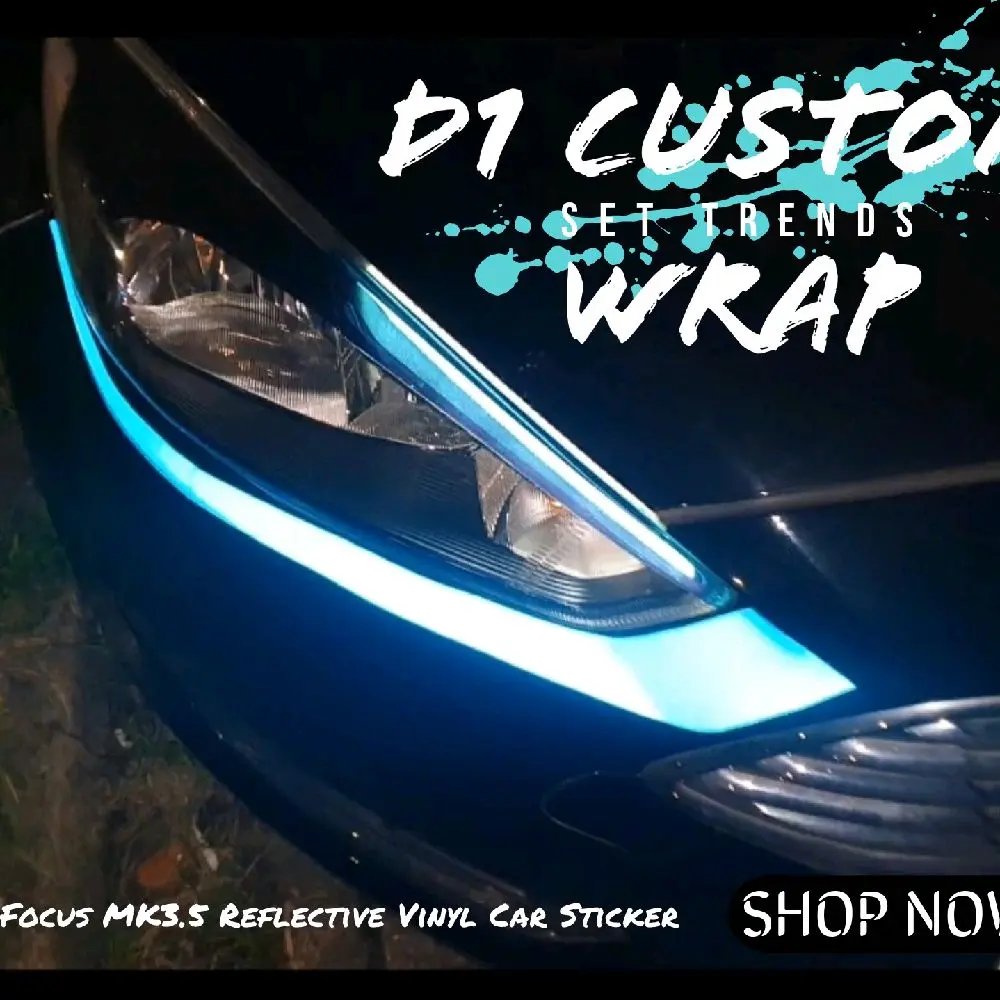 Ford Focus MK3.5 Reflective Vinyl Car Sticker