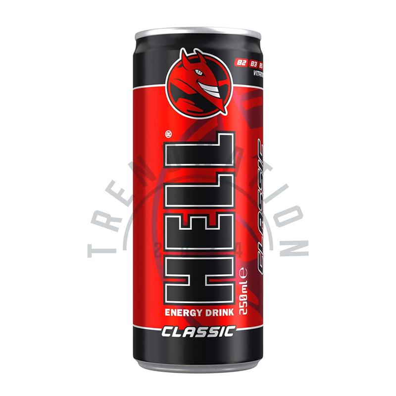 Hell Classic Energy Drink 24 Pack (24 x 250ml) Cans Sports Beverage 2