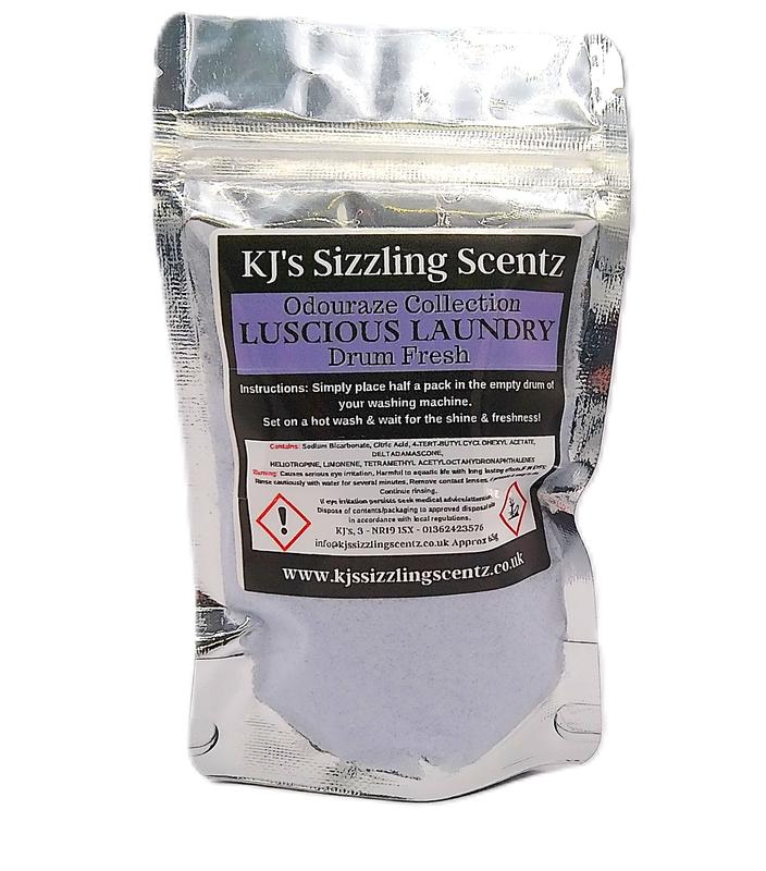 Washing Machine Drum Fresh Approx. 65g KJs Sizzling Scentz Household Cleaner 2