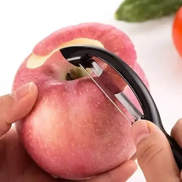 BEST Vegetable Potato Hand Peeler Stainless Steel Dual sided