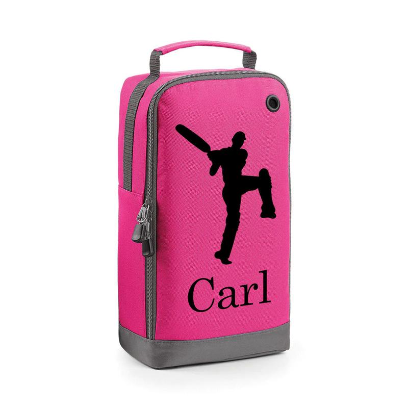 Personalised Childrens Cricket Boot Bag Kids Sports Gift Custom Shoe Bags 7