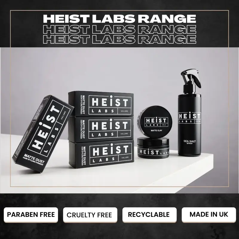 Heist Labs Defining Cream 100ml – Professional Styling with Extreme Hold & Definition, Ideal for Pompadour & Slick Back, Lavender & Vanilla Scent, Paraben & Sulphate Free, for All Hair Types 3