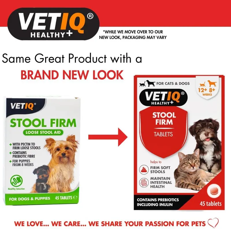 VetIQ Stool Firm (45 Tablets) Clear 2