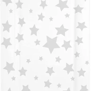 Baby Changing Mat with Foam Raised Soft Edges for Babies from Birth Upwards Wipe Clean and Waterproof Nappy Change Pad 76 x 45cm (Stars) 1