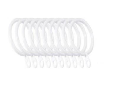 12 Pack Metal Curtain Rings Heavy Duty For Rods Poles Voile Hooks 30mm Diameter 6