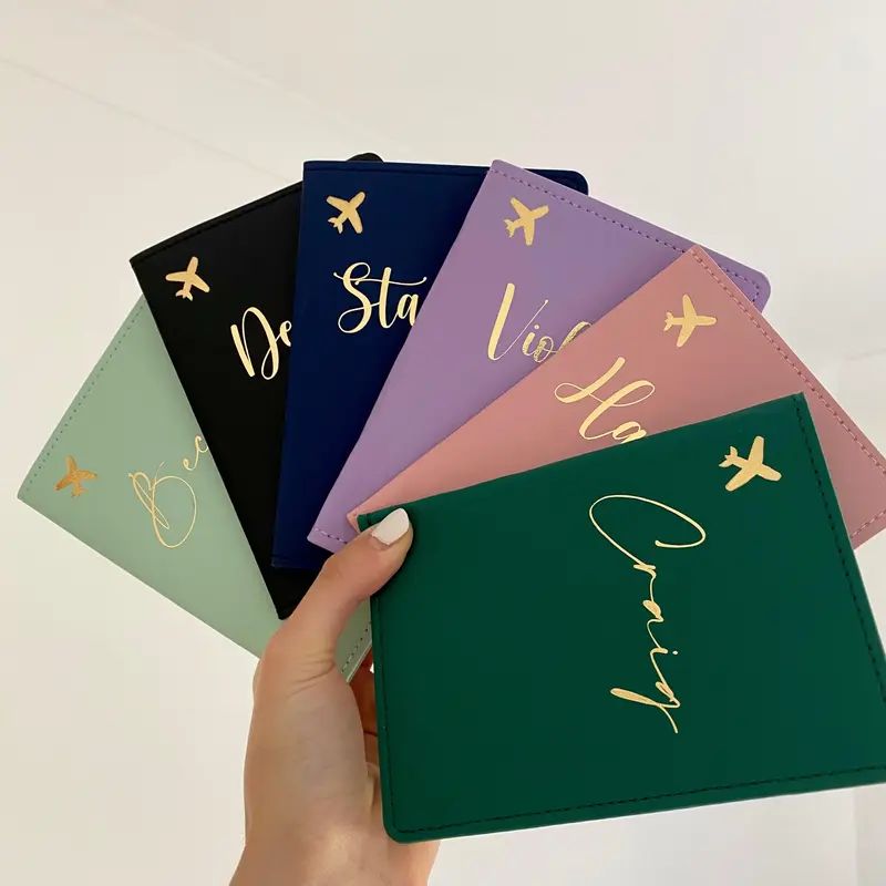 Personalised Travel Passport Cover Holiday Organiser 1