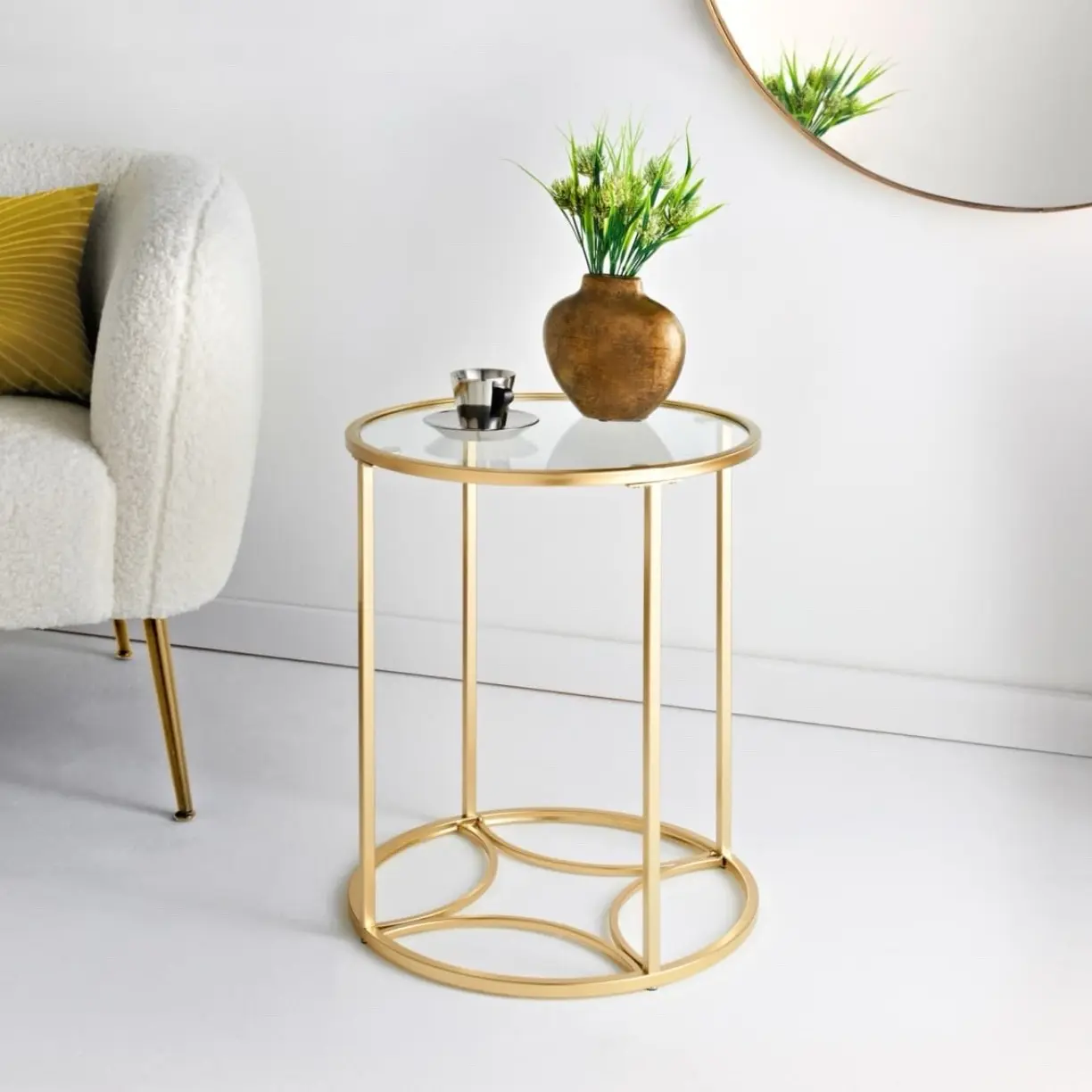 Gold Side Table - Perfect for Any Room in Your Home