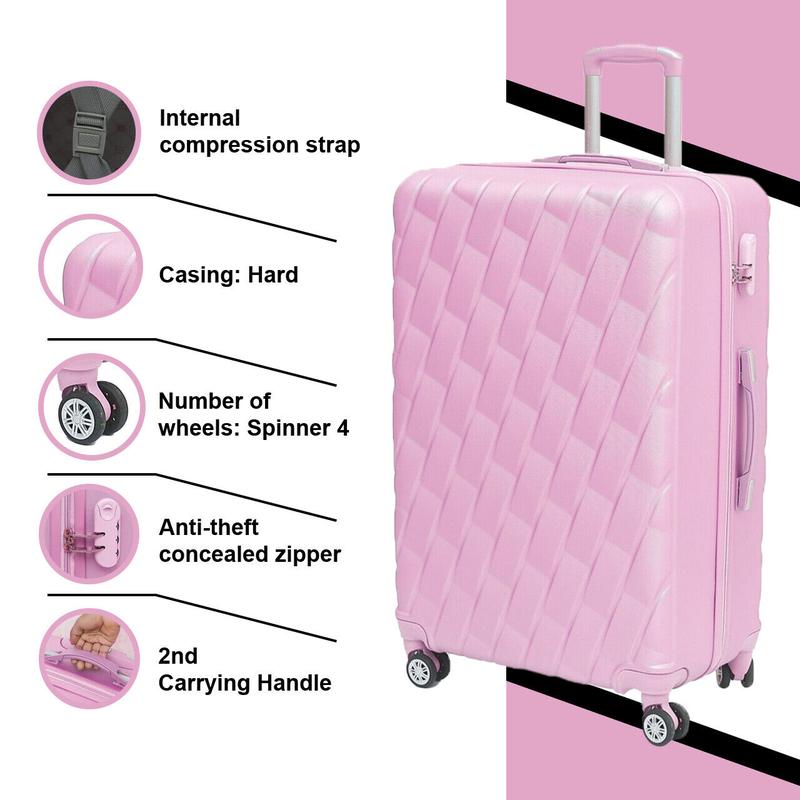 Large 28’’ Lightweight Suitcase Spinner Wheel Luggage Trolley Travel Case 8