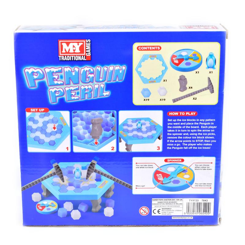 M.Y Penguin Peril Family Board Game | 2-4 Player Childrens Family Fun Game | Ice Breaker, Penguin Drop Challenge 3