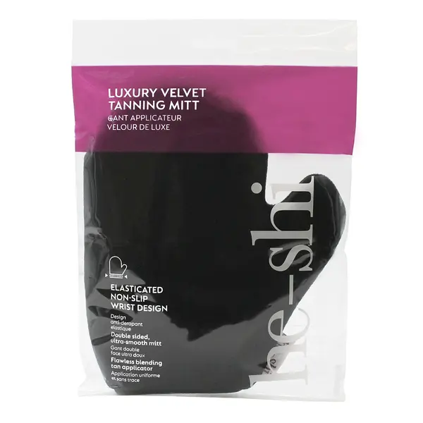 He-Shi Luxury Velvet Tanning Mitt - Prevent tan stains - double sided Skincare