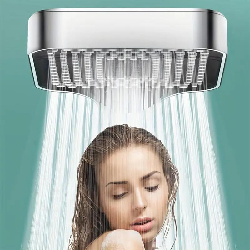 Product Introduction of High-Pressure Handheld Shower Head with 3 Adjustable Spray Modes - Large Water Flow, Water-Saving, Durable ABS Design for Comfortable Showering, Easy Installation, Ideal for Home and Hotel Bathrooms 11