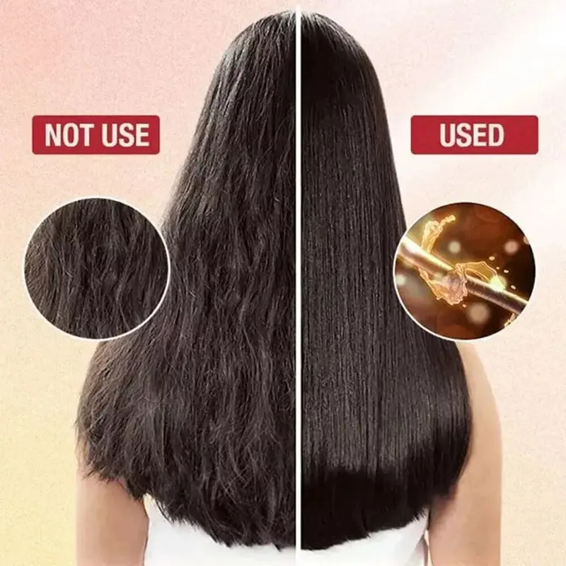 3 in1 Hot Air Styler and Rotating Hair Dryer Hair Straightener Curler Brush Comb Adjustable Daily Comfort 5