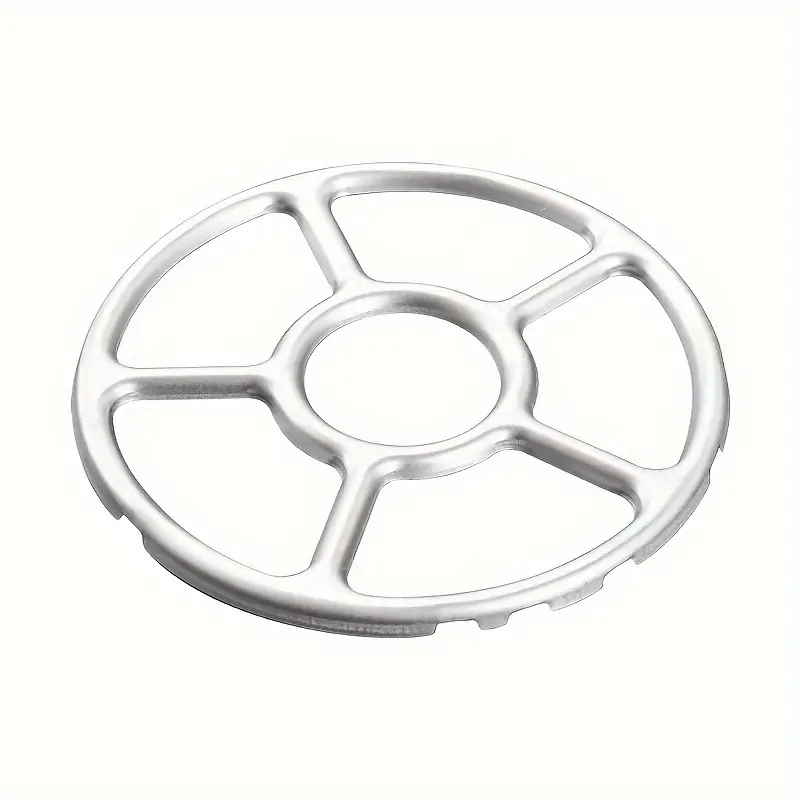 1pc Stainless Steel Gas Stove Burner Support Ring, Non-Slip Milk Pot Holder, Auxiliary Cooking Rack for Kitchen Hob 2