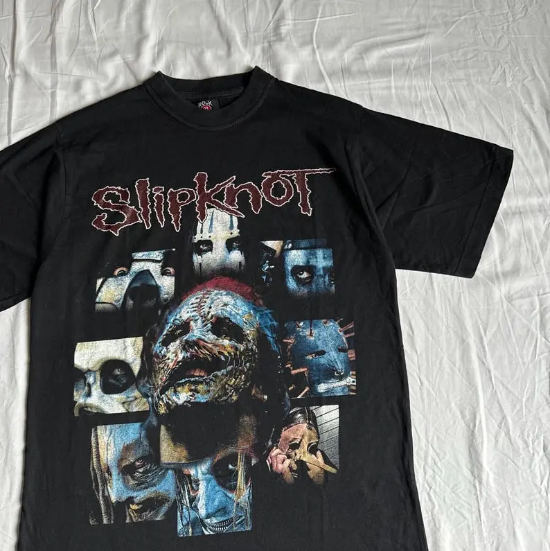 Vintage Slipknot Merch T-shirt 2000s Nu Metal 2