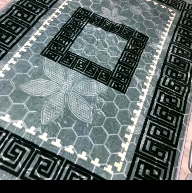 160X230CM  NON SLIP MACHINE WASHABLE TEDDY RUG AK 1
