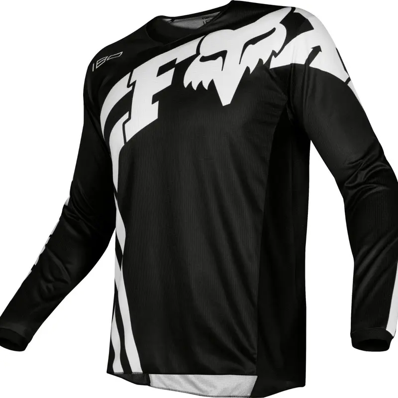 2021 fox downhill suit, outdoor, cycling long-sleeved T-shirt men's top mountain bike, racing suit 1