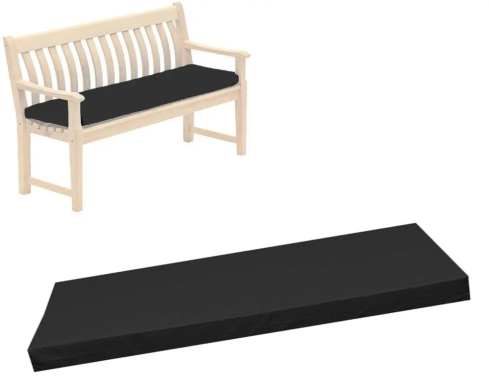 Northern Luxe Outdoor/Indoor Water Resistant Bench and Patio Furniture Padded Cushions! Perfect for Seater Benches Available in 2, 3, and 4 seater Options