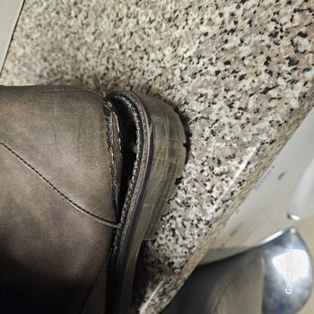 Product Review of Ladies Army Boots Women Combat Military Ankle Lace Up Zip Biker Riding Boots from T**e 0