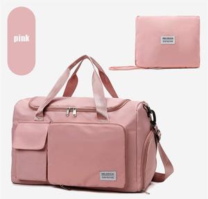 Unisex Minimalist 2025Trendy Duffel Bag for Summer Travel Use, Fall Adjustable Large Capacity Zip Travel Bag, Multifunction Carry on Gym Bag for Spring Travel & Gym Use