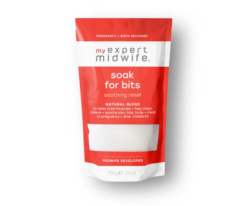 Soak for Bits Bath Salts | Post-Birth Recovery Essential | Premium Epsom Salts for Postpartum Recovery with Essential Oils 3