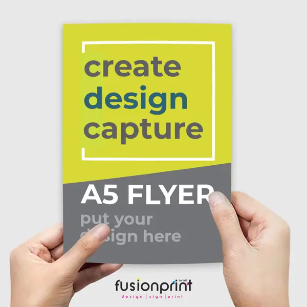 A5 Leaflet & Flyer Printing in Full Colour, Double Sided, Advertising Poster, Small Businesses, Marketing, Leaflet Design 0