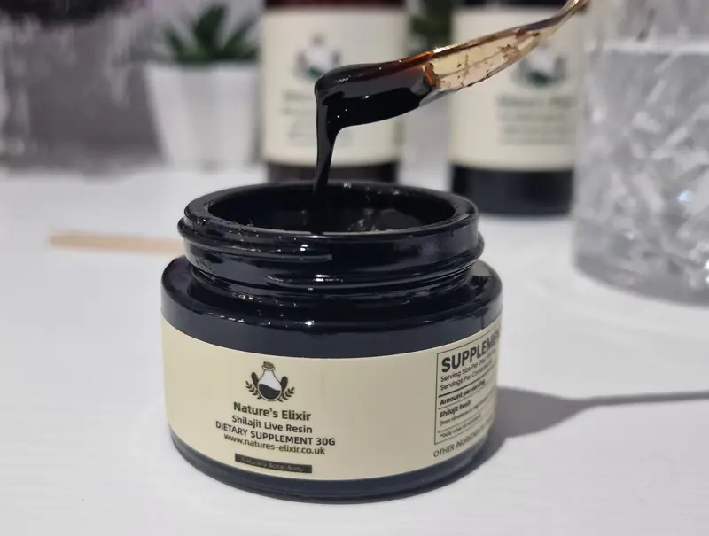 Nature's Elixir Raw Shilajit Resin 30g 50% Fulvic Acid 1