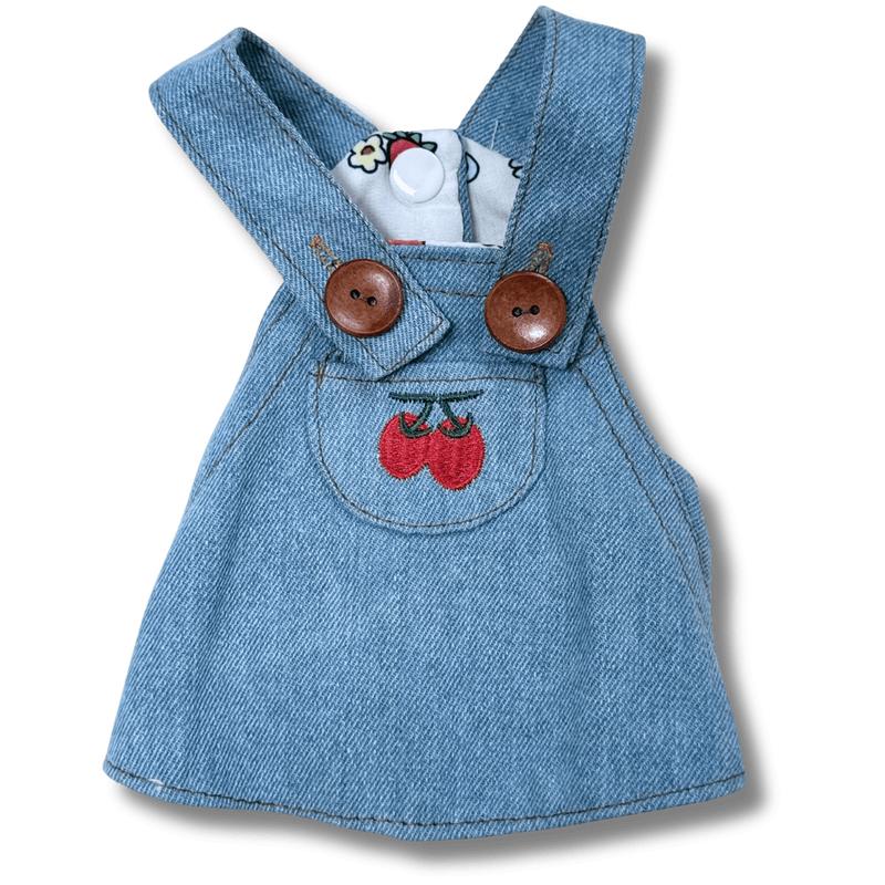Cute Summer Denim Dog Dress 5