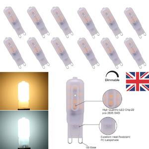 【ATRACTIVOLL】2/4PCS G9 led bulbs, 8W 220V, energy-saving lamps for home and shopping malls