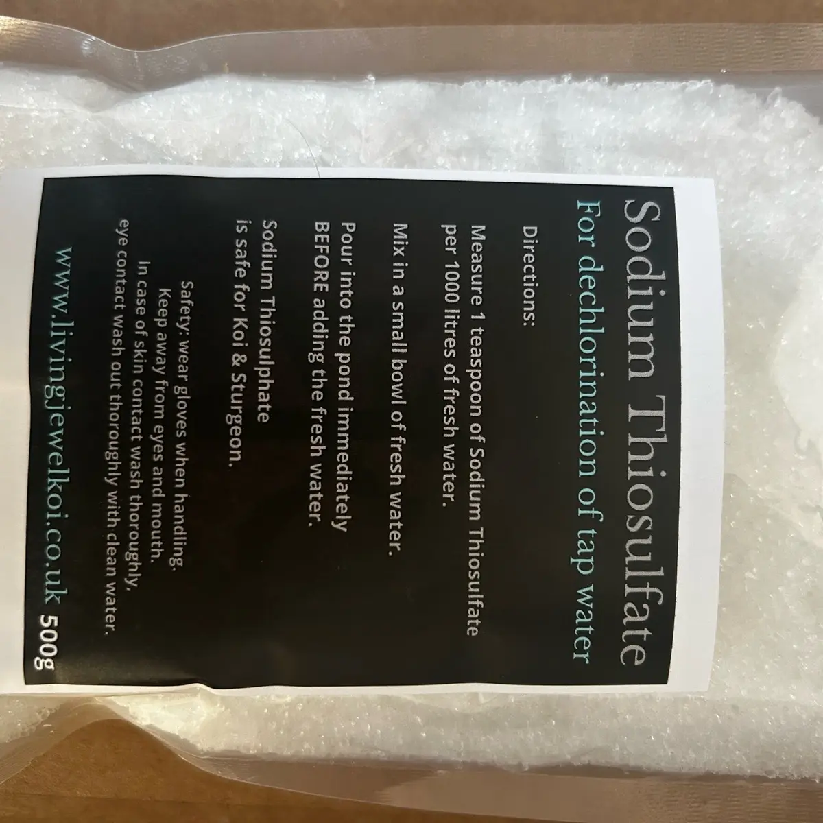 Sodium Thiosulfate 500g