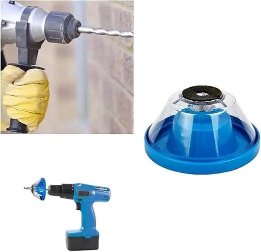 2 Pcs Drill Dust Collector Drilling Accessories Impact Drill dust Cover for Engineering Installation 5