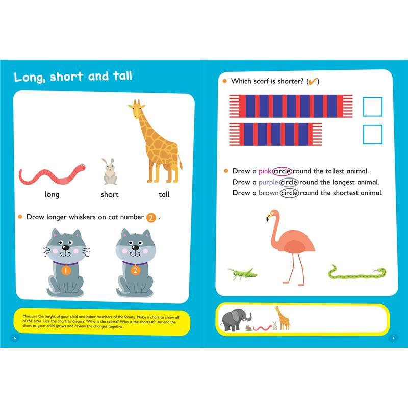 Size and Measurement Ages 3-5: Ideal for home learning middle  school school  booked 3