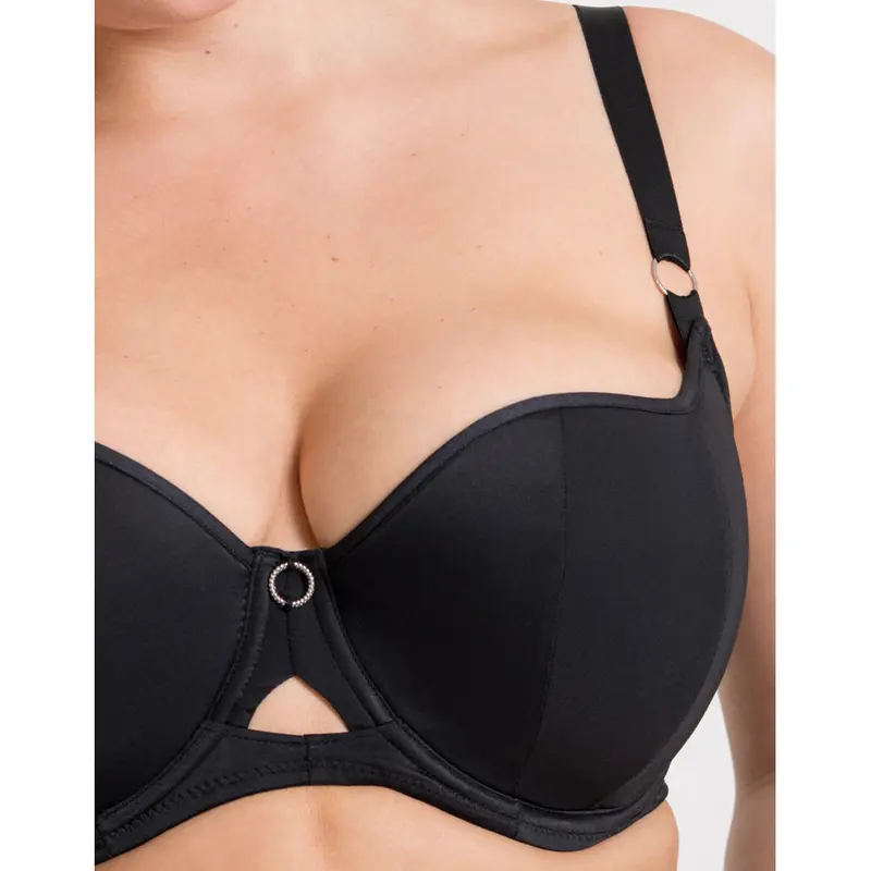 Curvy Kate Boost Me Up Padded Balcony Bra Black 4