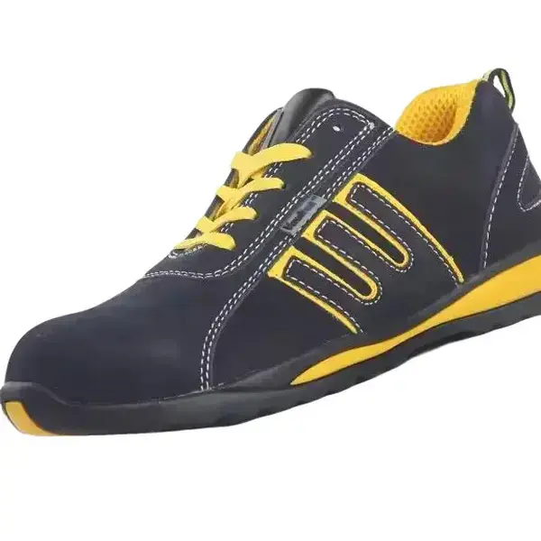 NEEDS & WANTS Steel Toe Anti-Smashing Lace Up Faux Suede Indestructible Shoes Boots For Men's Closed Boy Footwear Walking Shoes Comfort Shoes