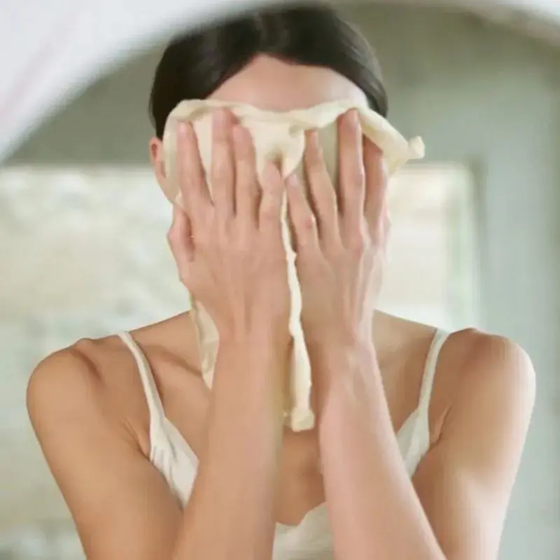 Aeos Organic Muslin Face Cloth Single 1