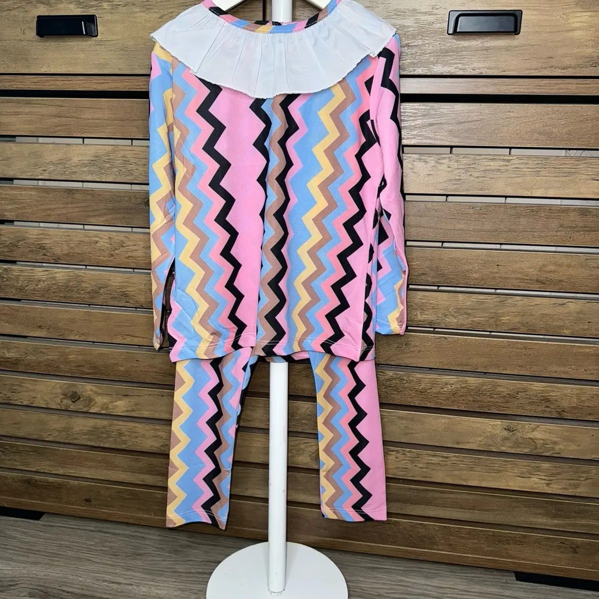 Multicolour ZigZag 2PC Set - girls children’s wear