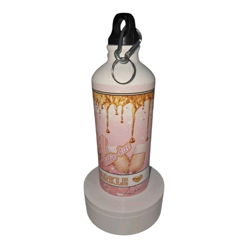 Personalised Bad Bitch Energy Reusable Water Bottle -  Washable Portable Drinkware Lightweight Stylish Tumbler 1