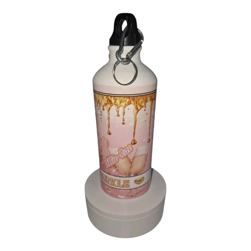 Personalised Bad Bitch Energy Reusable Water Bottle -  Washable Portable Drinkware Lightweight Stylish Tumbler 1