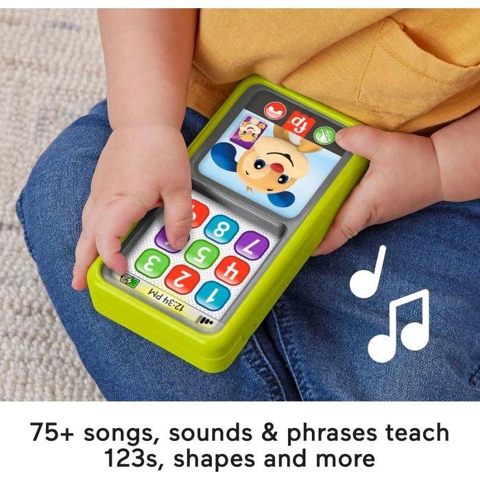 Fisher-Price Laugh and Learn 2-in-1 Slide to Learn Smartphone 4
