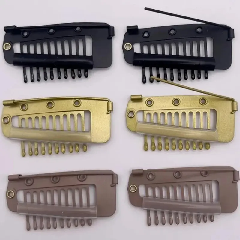 Sleek Hidden Chunni Clips with Safety Pin for Dupatta, Chunni, Hijab, Weddings, Tikka setting, Gurdwara, Wigs and Hair Extensions. ElaAyla London Exclusive!