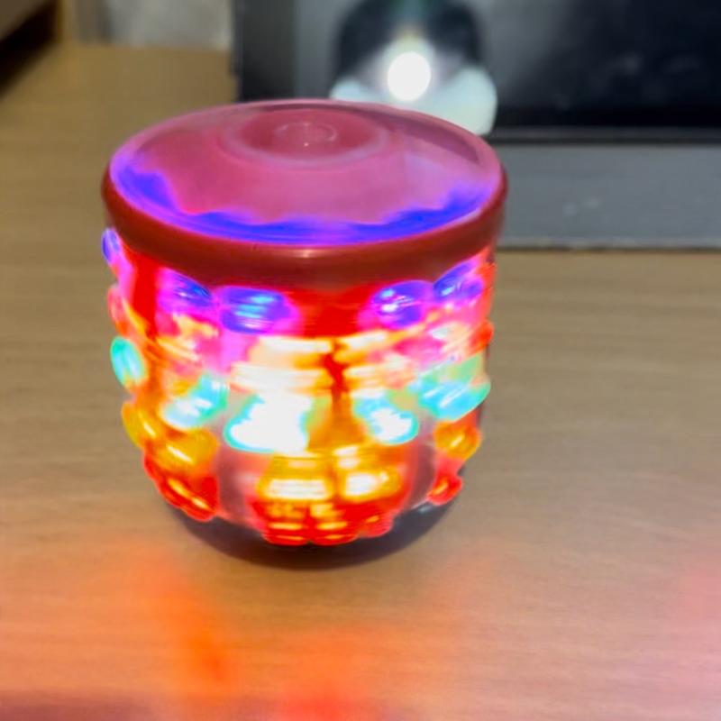 MQ SUPER Spinning Top Gyro Spinner Laser LED Music Flash Light Kids Toys Xmas Gift 2